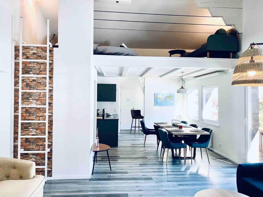 Unique Penthouse With Gallery And Mountain View Kandersteg Dış mekan fotoğraf