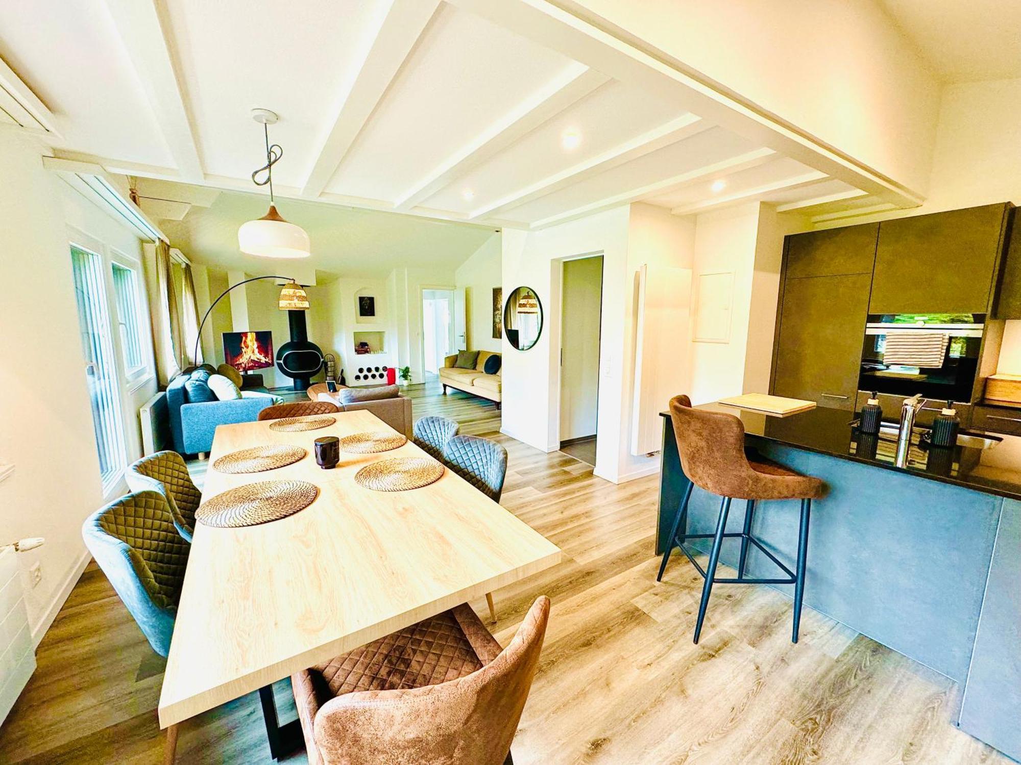Unique Penthouse With Gallery And Mountain View Kandersteg Dış mekan fotoğraf