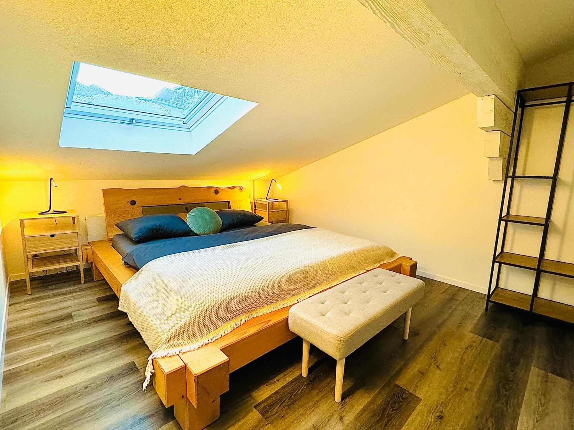 Unique Penthouse With Gallery And Mountain View Kandersteg Dış mekan fotoğraf